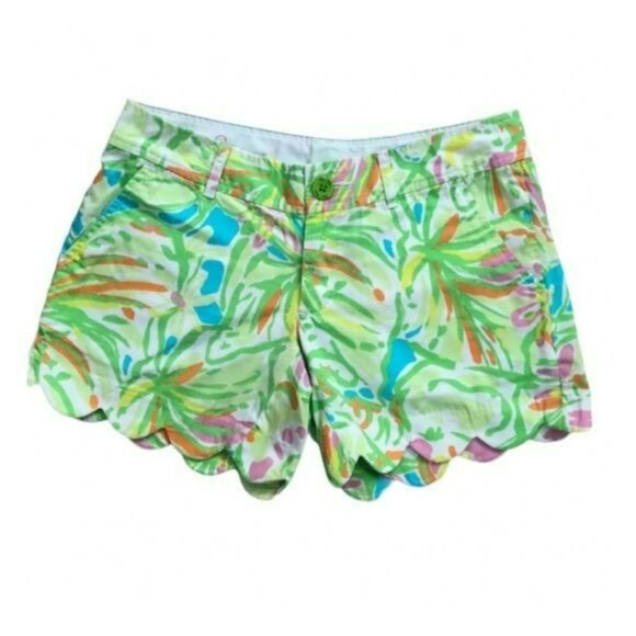 Lilly Pulitzer Pants - Lilly Pulitzer The Buttercup Short  5" Inseam Women's Shorts Size 00
